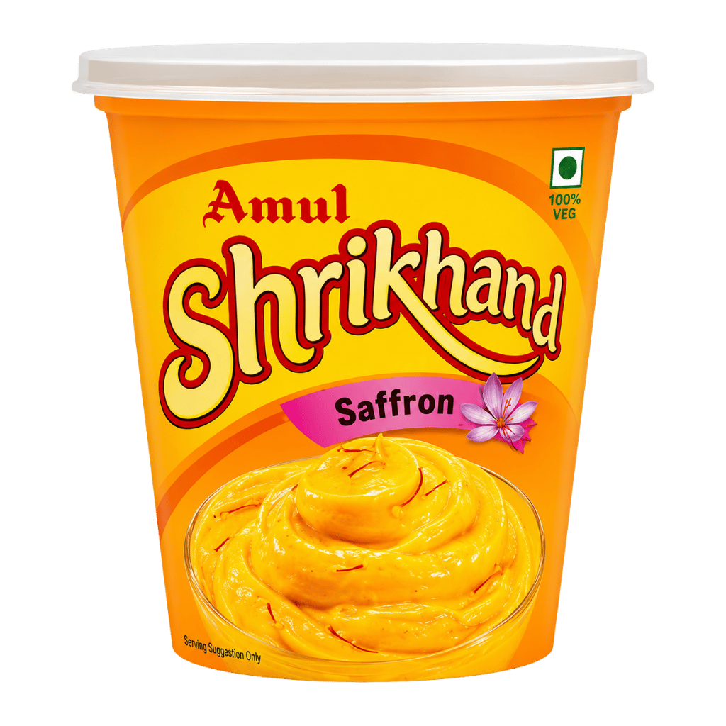 Amul Saffron Shrikhand 500 g buy online USA - 1